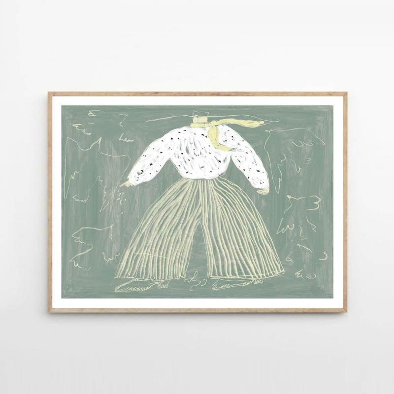 THE POSTER CLUB ポスタークラブ The Birds 30×40cm Lucia Tuffley