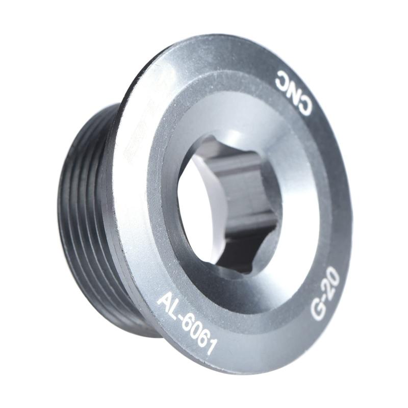 Shimano Hollowtech 크랭크 볼트 암 고정 가브 내구성 알루미늄 합금 자전거 부품 크랭켓 크랭크 고정 볼트 나사 (블랙)