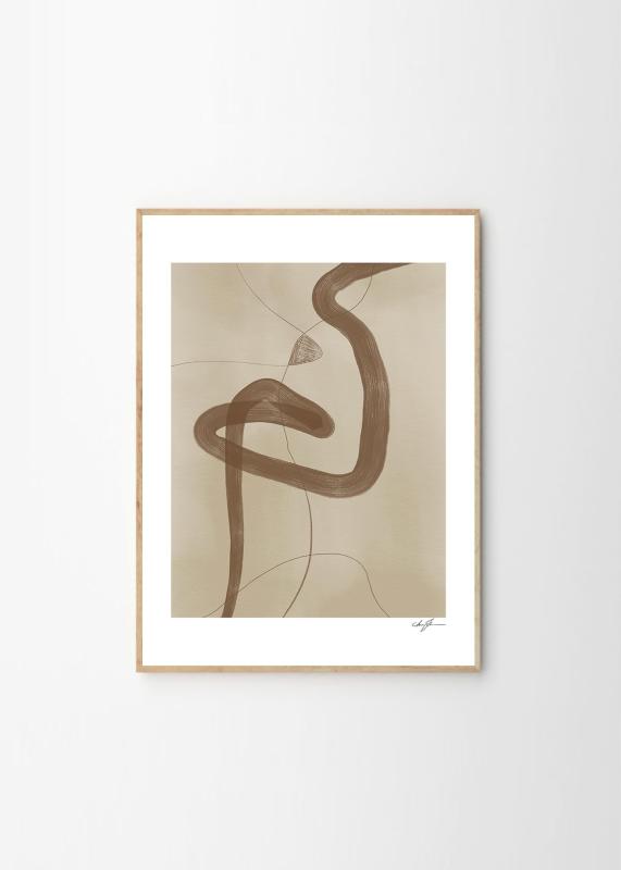 THE POSTER CLUB ポスタークラブ Two Ways 50×70cm Anna Johansson