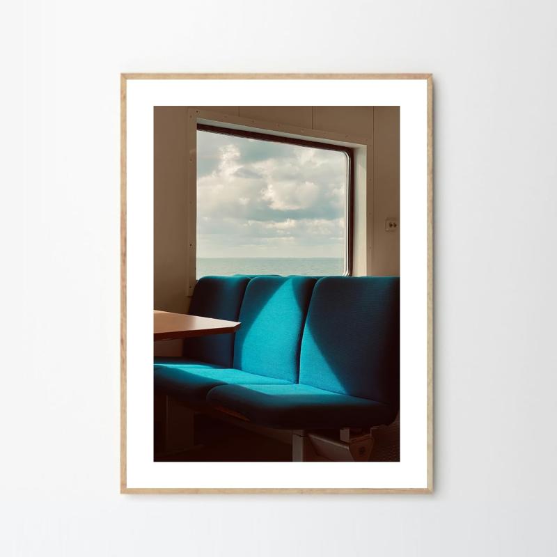 THE POSTER CLUB ポスタークラブ Ferry 30×40cm Christina Kayser O.