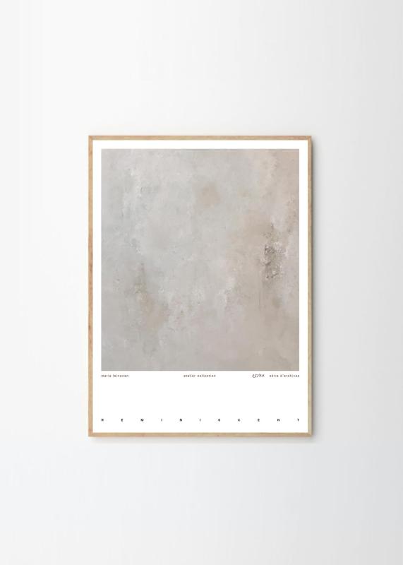 THE POSTER CLUB ポスタークラブ Reminiscent 30×40cm Maria Ahlkvist