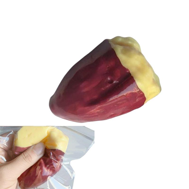 Rich Peach スクイーズ シリコン製リアルな玩具 高弾性 手触り柔らかく パーティーの記念品やストレス解消用のおもちゃに最適 面白いクリエイティブおもちゃ 触感いい 握る玩具 感覚おもち auroravision-10310006 オーロラビジョン パッケージ画像