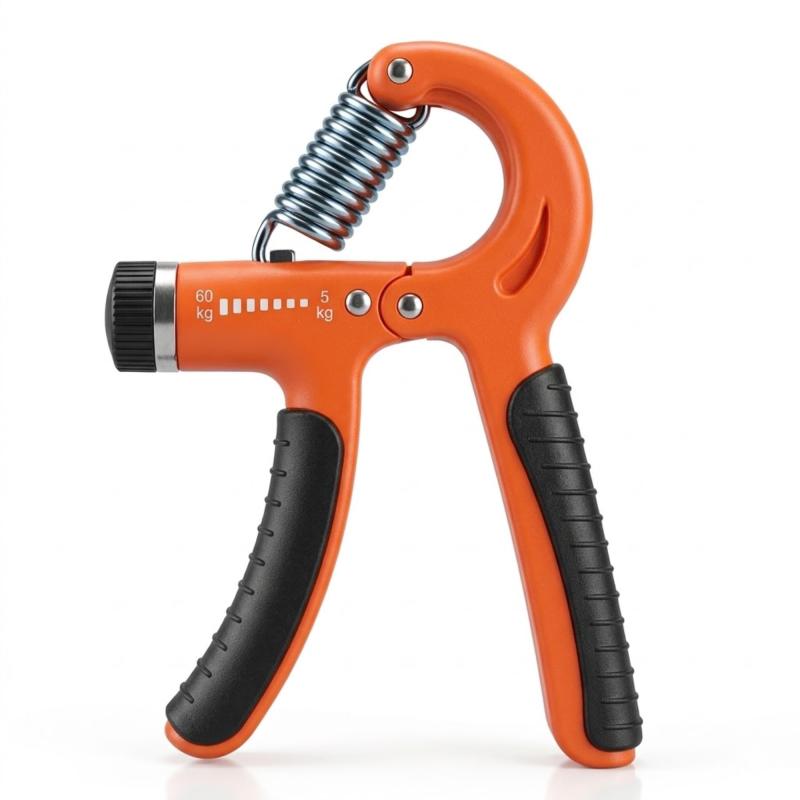ハンドグリップ 握力 トレーニング 器具 【5kg-60kg 負荷調節可能】 握力計 筋トレ...