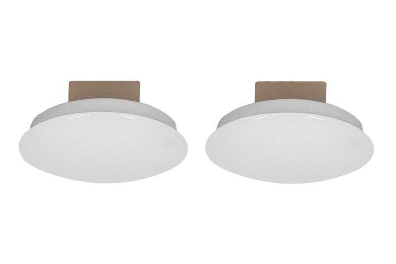 スワン電器 薄型LEDミニシーリングライト 昼白色相当 2個セット 日本製 YCE-550サイズ:直径12.2cm 高さ4.5cm本体重量:約190g素材:アルミニウム、樹脂電源:AC100V(50/60Hz)消費電力:6W