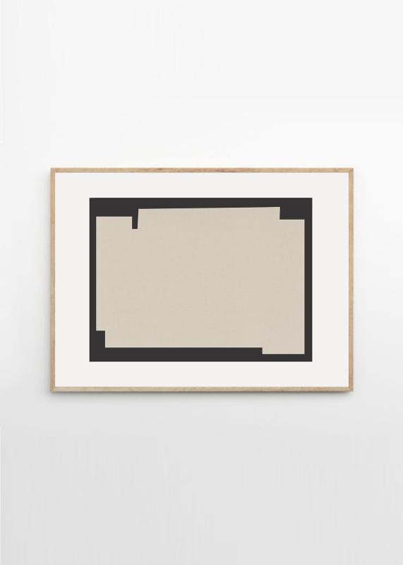 THE POSTER CLUB ポスタークラブ Bauhaus Black 50×70cm Julia Hallstrom Hjort
