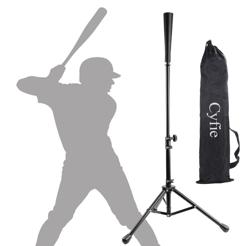 Cyfie 野球 バッティングティー スタンド 【汎用交換ゴム販売】置きティー 野球練習 折り畳み 持ち運び便利 硬式/軟式球/ソフトボール バッティングトレーニング 兼用 高さ調整可能 初心者/✅ 【組み立て簡単】この 野球 置きティーの組み立ては簡単で約15分間で完了できます。 子供でも理解できます。子供や初心者のバッティング練習に最適です。✅ 【優れた安定性】この野球スタンド頑丈な合金鋼製で、耐久性が高く、錆びたり磨耗したりすることを防ぎます。 頑丈な三脚により、強く打っても野球台が動いたり倒れたりせず、滑り止めのゴム製の脚はグリップ力があり、場所を問わず、バッティング練習を続けることができます。✅ 【耐久性】このバッティングティーの打つ所は衝撃に強く、耐久性が向上しているので、強く打っても簡単には壊れません。 仲間との練習に使えば、チームの絆が深まり、バッティング技術の向上にもつながります。✅ 【持ち運びが簡単】バッティングティーは折りたたんでリュックに問題なく収まり、持ち運びが簡単で使いやすいです。 軽くて、長時間持っていても疲れません。✅ 【調節可能】このバッティングティーの調節可能の範囲は約66-97.5cmで、身長の成長に合わせて身長とサイズを調節することができます。 また、お子様と一緒に運動したり、バッティング技術を教えたり、姿勢を正すこともできます。 トレーニングの楽しさを体験できるだけでなく、親子の絆も深まります