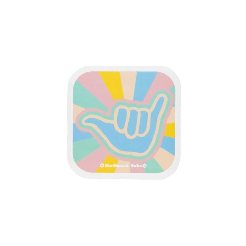 サーフボード Soks-ステッカー-バンパーステッカー-防水ステッカー-ビニールステッカー-デカールステッカー-ビーチ-オーシャンサーフィン-サーフ-ラップトップ-70年代-レトロ-ウォーターボ