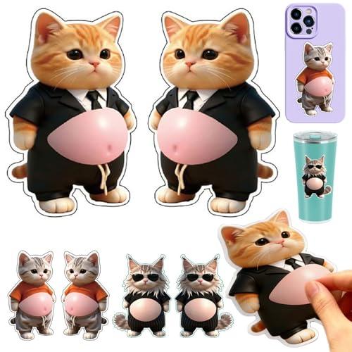 ぷっくりシール 立体 犬 ぷにぷにシール ぷにぷに デブ 犬 柔らかい お腹 3dステッカー 動物 かわいい 大きな腹 ステッカー 2/6枚 日記帳 デコレーション DIY 手帳 水筒 アルバム 携帯電話飾り auroravision-10351399 オーロラビジョン サンプル画像3