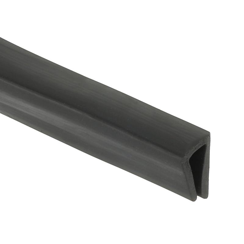 PATIKIL Rubber Edge Trim, Flexible U Channel Edge Guard Protector for Keen Edge, Sheet Metal, Car Doors, Hatches, Table Corners