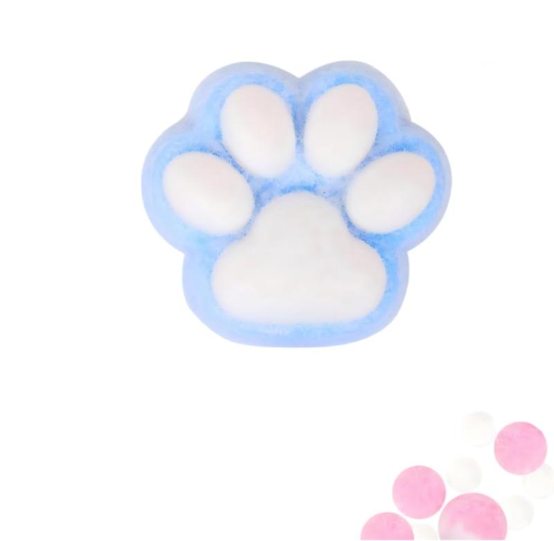 スクイーズ玩具 猫の爪 肉球スクイーズ ストレス解消 グッズ 癒し 握る玩具 耐久性TPR 洗える 伸縮自在 子供 大人 兼用 プレゼント 高弾力性 手触りが柔らかい 時間をつぶす 手の筋肉をほぐ auroravision-10318186 オーロラビジョン サンプル画像2