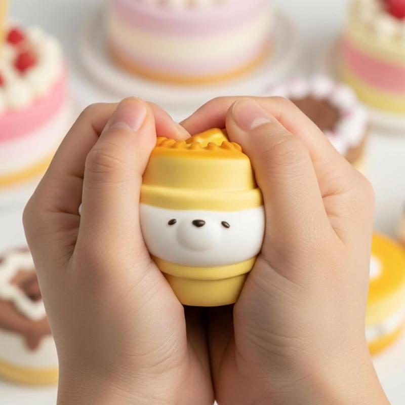 スクイーズ おもちゃ ぷにぷに弾力 握る 低反発 猫の足 手触りが柔らかく 肉球 握る玩具 スクイーズ 玩具 スクイーズボール 暇つぶし 大人用 auroravision-10318206 オーロラビジョン サンプル画像3
