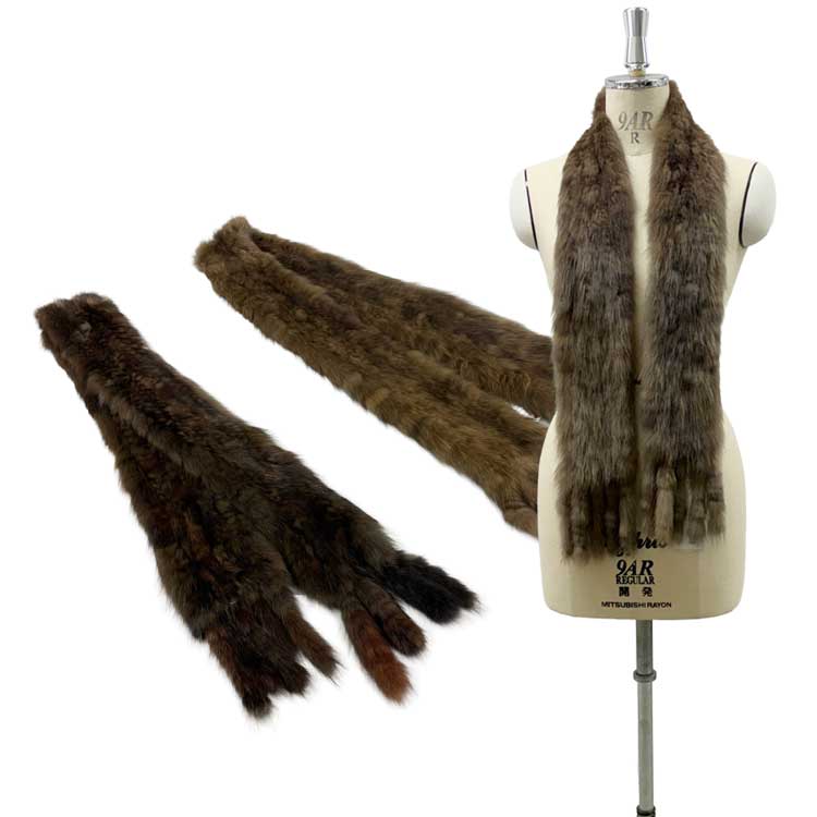 楽天市場】sobol ロシアンセーブル マフラーの通販