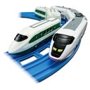 タカラトミー プラレール 200系カラー新幹線 (E2系) ＆ E3系新幹線 こまち ダブルセット 電車 おもちゃ 3歳以上