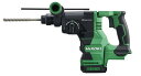 HiKOKI(ハイコーキ) 18V 充電式 ロータリハンマドリル SDSプラスシャンク 最大穴あけ能力コンクリート26mm 蓄電池 充電器 ケース別売り DH1...