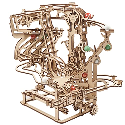 Ugears マーブルランチェーンホイスト70156 木製パズル 工作 模型 接着剤工具不要 大人 子供