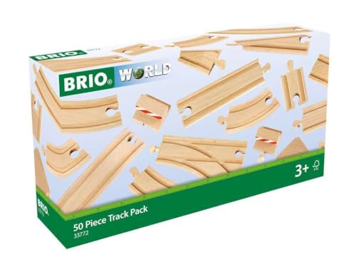 BRIO 50ピース追加レールセット 33772