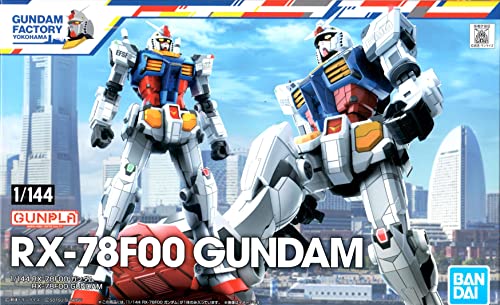 BANDAI SPIRITS 1/144 RX-78F00 ガンダム プラモデル (GUNDAM FACTORY YOKOHAMA、ホビーオンラインショップ等限定)