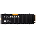 WD_BLACK 4TB SN850X NVMe 内蔵ゲーミングソリッドステートドライブ ヒートシンク付き - PlayStation 5 Gen4 PCIe,...