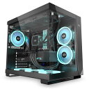 CPS 高透過率ガラス採用 ピラーレスPCケース C3T500-ARG...(2)