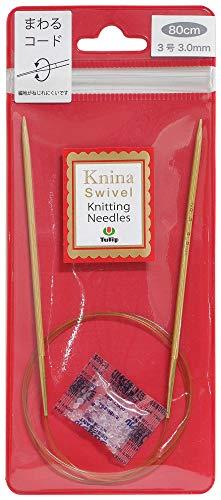 チューリップ(Tulip) Knina Knitting Needles 竹輪針 (80cm) 3号 KKJA-8030