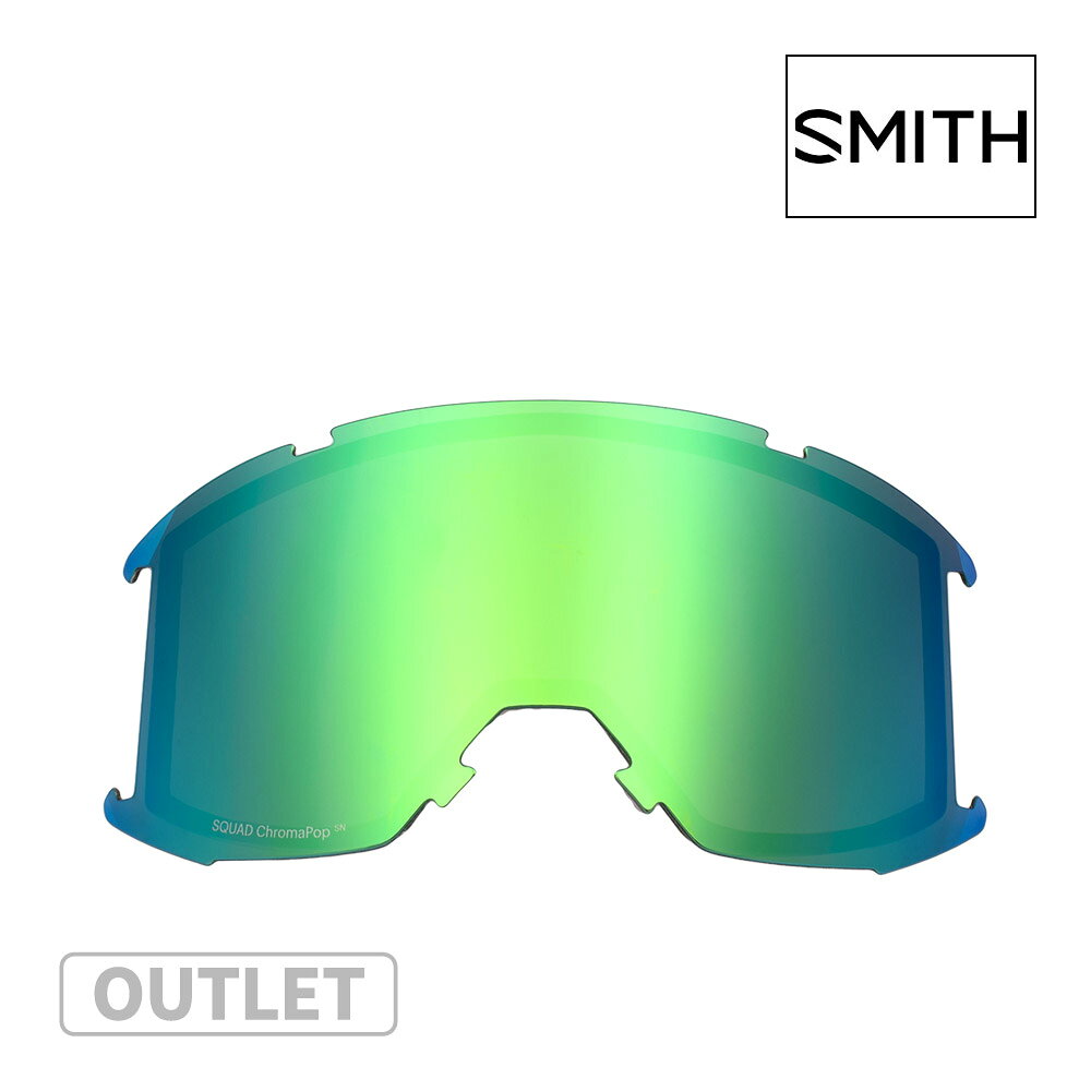 RCOMMENDATIONS ▼関連商品はこちら▼ VARIATION ▼商品バリエーションはこちら▼ ブランド SMITHスミス カテゴリー ゴーグル 交換レンズ 型番 sqd2cps モデル SQUADスカッド レンズカラー/ 可視光線透過率 CHROMAPOP SUN GREEN MIRROR / 9 %クロマポップ サン グリーン ミラー 機能 クロマポップ（ハイコントラスト）、紫外線カット、ダブルレンズ、アンチフォグ 付属品 - 備考 - 訳あり理由 商品は本体のみとなります。その他、商品にはご使用に支障のない程度の不良箇所がございます(当店判断)。格安出品のため、細かな内容についてはお答え致しかねます。当方で把握している以外の不良が見付かりましても交換・返品にかかる送料はお客様負担となりますのでご注意下さい。 関連ワード ウィンタースポーツ スノーボード スノボ スノボー SNOWBOAD スキー SKI バックカントリー メンズ 男性 レディース 女性 ユニセックス 大人 ORIGINAL GOGGLES ▼お手頃価格のゴーグルはこちら▼