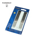 ウォーターマン ボールペン 替芯 M 中字 1.0mm 2139455 6本セット WATERMAN 筆記具
