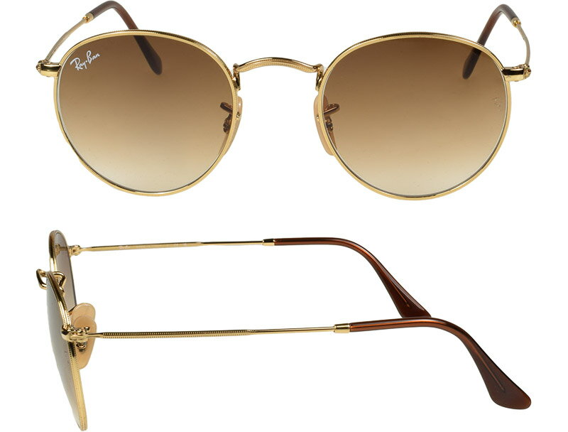 レイバン サングラス RB3447 001/51 53サイズ RAYBAN ROUND METAL ラウンド メタル 選べるプレゼント付