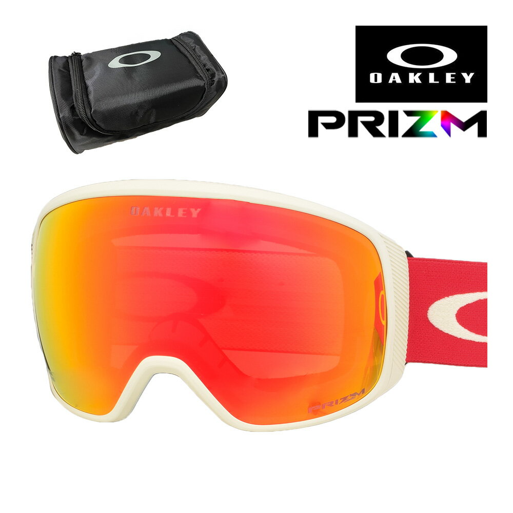 オークリー ゴーグル フライトトラッカー L oo7104-48 ユニバーサルフィット OAKLEY FLIGHT TRACKER L GOGGLES グローバルフィット プリズム 眼鏡対応 スキー スノボ スノーボード 純正ゴーグルケース付き