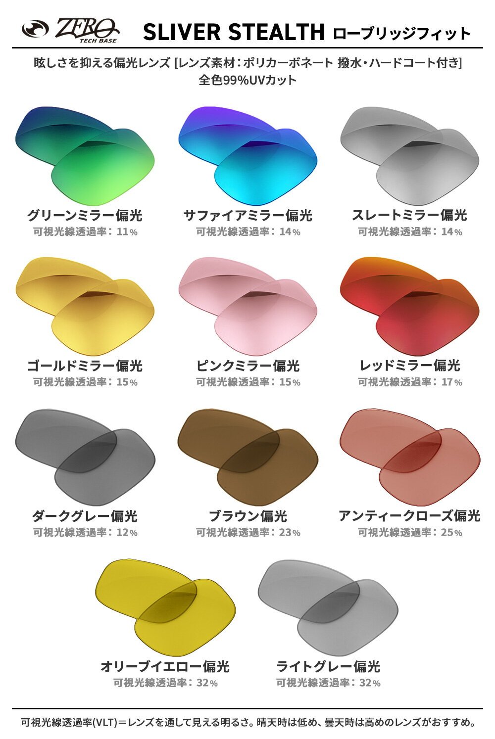 オークリー サングラス 交換レンズ スリバー ...の紹介画像2