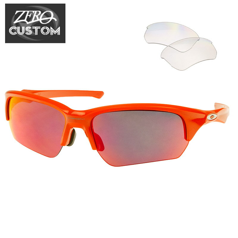 オークリー + ZERO 当店独自カスタム フラックベータ アジアンフィット サングラス ozcs-fbeta002 OAKL..