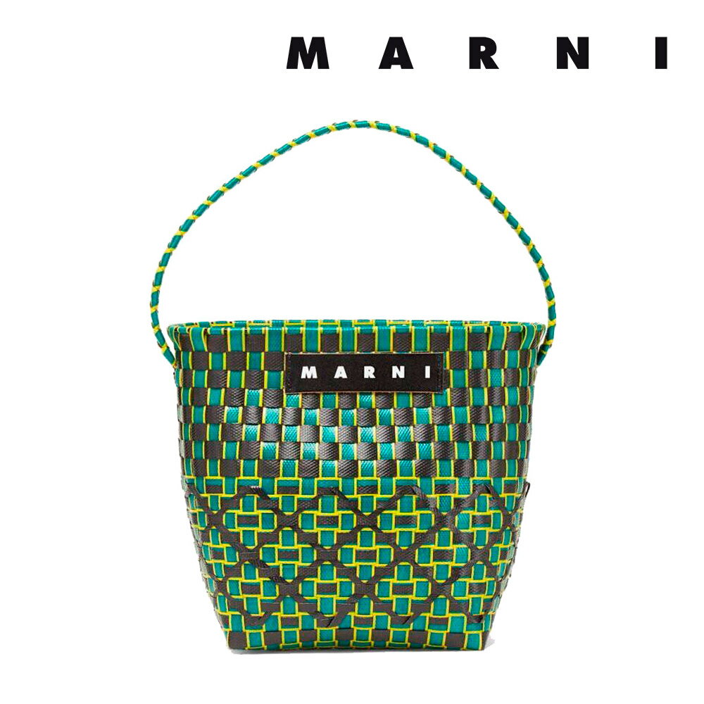 マルニ フラワー カフェ MARNI FLOWER CAFE レディース カバン ポッドバッグ バスケットバッグ ミニ かごバッグ POD BASKET BAG バケットバッグ 【返品交換不可】のサムネイル