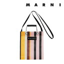 マルニ フラワー カフェ MARNI FLOWER CAFE レディース カバン ストライプミニショルダーバッグ 【返品交換不可】