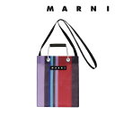 マルニ フラワー カフェ MARNI FLOWER CAFE レディース カバン ストライプミニショルダーバッグ 【返品交換不可】