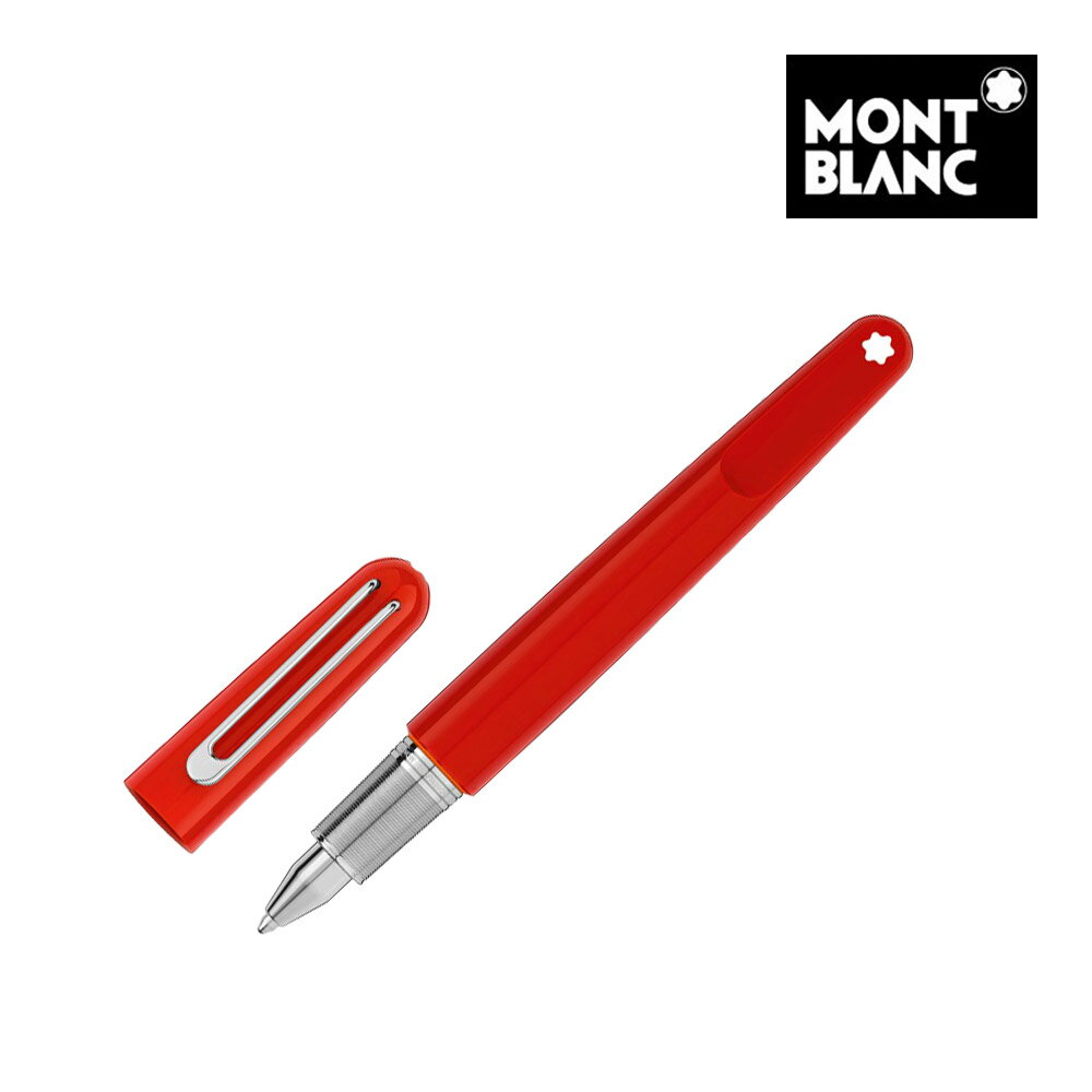 モンブラン ボールペン モンブラン ボールペン キャップ式 筆記具 MONTBLANC MONTBLANC M モンブランM レッド シグニチャー mb117601