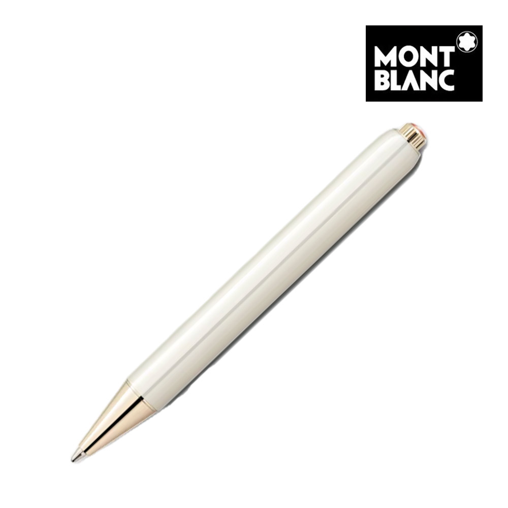 モンブラン ボールペン モンブラン ボールペン ノック式 筆記具 MONTBLANC HERITAGE ヘリテイジ ルージュ エ ノワール ベイビー アイボリー mb128123