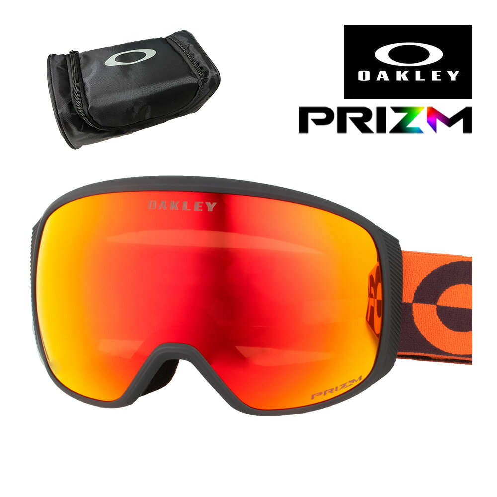 Rakuten - オークリー ゴーグル フライトトラッカー L oo7104-81 ユニバーサルフィット OAKLEY FLIGHT TRACKER L GOGGLES グローバルフィット プリズム 眼鏡対応 スキー スノボ スノーボード 純正ゴーグルケース付き