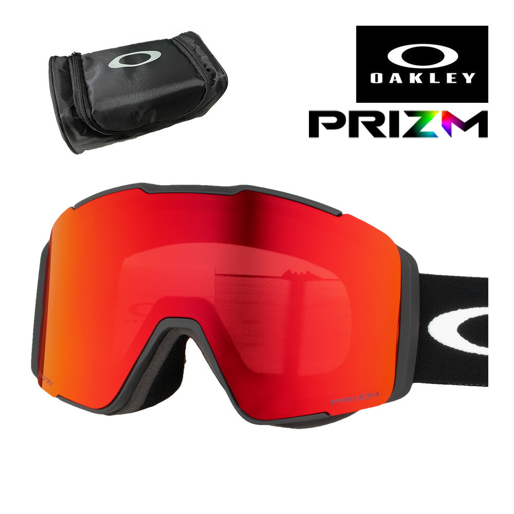 オークリー スノーゴーグル ラインマイナー プロ L ローブリッジフィット oo7143a-03 OAKLEY LINE MINER PRO L アジアンフィット プリズム 眼鏡対応 スキー スノボ スノーボード 純正ゴーグルケース付き レンズカバープレゼント
