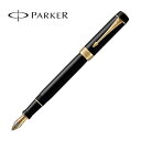 パーカー 万年筆 パーカー 万年筆 両用式 筆記具 PARKER DUOFOLD CLASSIC CENTENNIAL デュオフォールド クラシック センテニアル ブラックGT M 中字 1931382