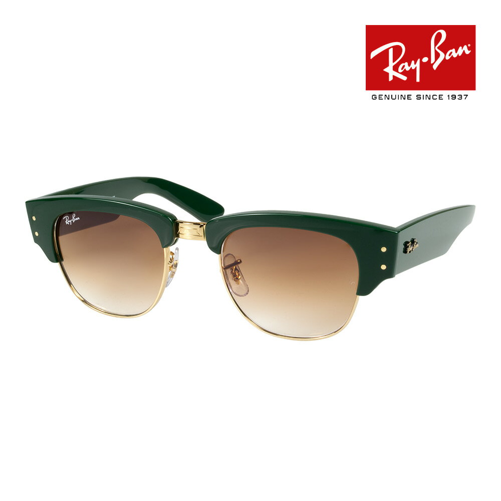 乐天商城 - レイバン サングラス rb0316s 53サイズ 136851 ハイブリッジフィット RAYBAN MEGA CLUBMASTER メガ クラブマスター