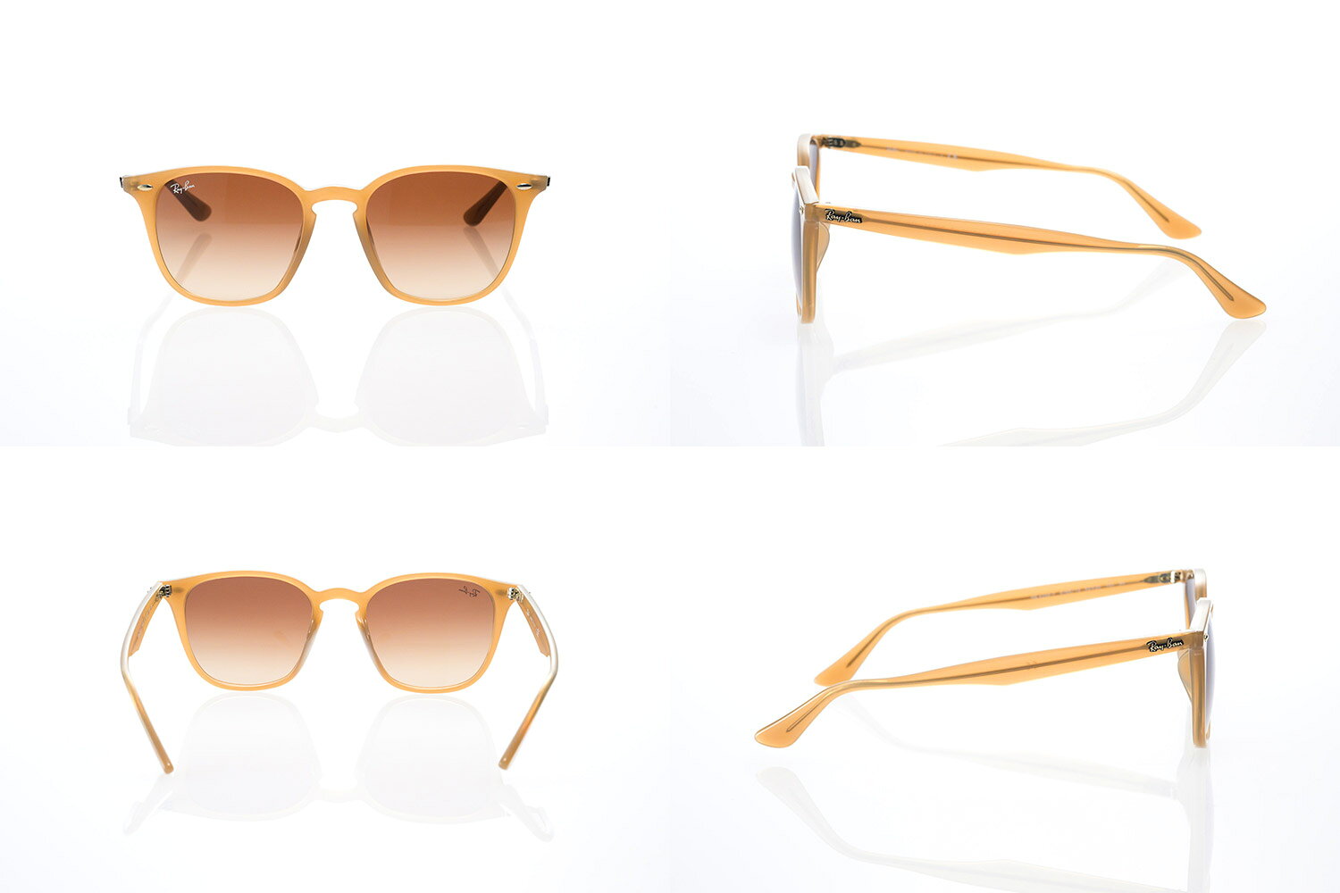 レイバン サングラス rb4258f 52サイズ 616613 ローブリッジフィット RAYBAN