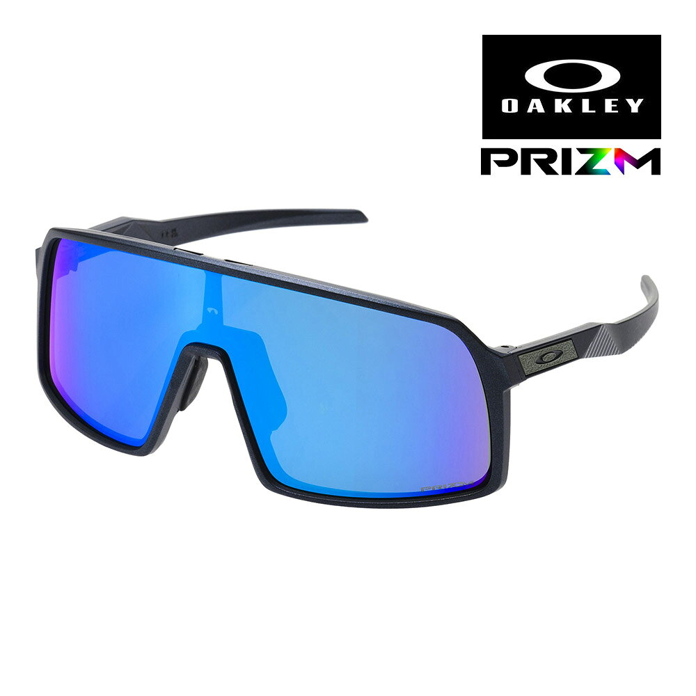 RECOMMENDATIONS ▼関連商品はこちら▼ ブランド OAKLEY / オークリー カテゴリー スポーツサングラス 型番 oo9406a-5437 モデル SUTRO / スートロ フィット ローブリッジフィット フレーム BLUE STEEL FORGEブルー スティール フォージ レンズ PRIZM SAPPHIRE IRIDIUMプリズム サファイア イリジウム 可視光線透過率 12 % 機能 プリズム（ハイコントラスト） 紫外線カット レンズタイプ 6カーブ 度付対応 対応不可 サイズ 【A】レンズ横幅：137 mm 【B】レンズ縦幅：57 mm 【C】ブリッジ幅：- mm 【D】テンプル長：140 mm 【E】フレーム内側：130 mm ※Eはヒンジ（折れ曲がる部分）からヒンジでの計測になります。 ※数値は当社計測 付属品 マイクロバック、ケース 備考 - 関連ワード メンズ レディース ユニセックス ゴルフ 自転車 ロードバイク 野球 ドライブ 登山 アウトドア マラソン ランニング テニス 釣り 紫外線 対策 ファッション プレゼント 人気 オークレー ORIGINAL SUNGLASSES ▼お手頃価格のサングラスはこちら▼SUTRO スートロ 大きなシールドレンズが特徴の＜SUTROシリーズ＞ フルリム構造のSUTROは ワイドレンズをしっかり支える安定感のある設計。 サイクリストの視界を確保するベーシックモデルです。 &nbsp; ▼SUTROシリーズ▼ フルリムモデル　SUTRO　を見る ›&nbsp;SUTRO ›&nbsp;SUTRO S ›&nbsp;SUTRO TI &nbsp; ハーフリムモデル　SUTRO LITE　を見る ›&nbsp;SUTRO LITE ›&nbsp;SUTRO LITE S ›&nbsp;SUTRO LITE SWEEP &nbsp; ワイドシールドレンズが生み出す 圧倒的な視界 &nbsp;