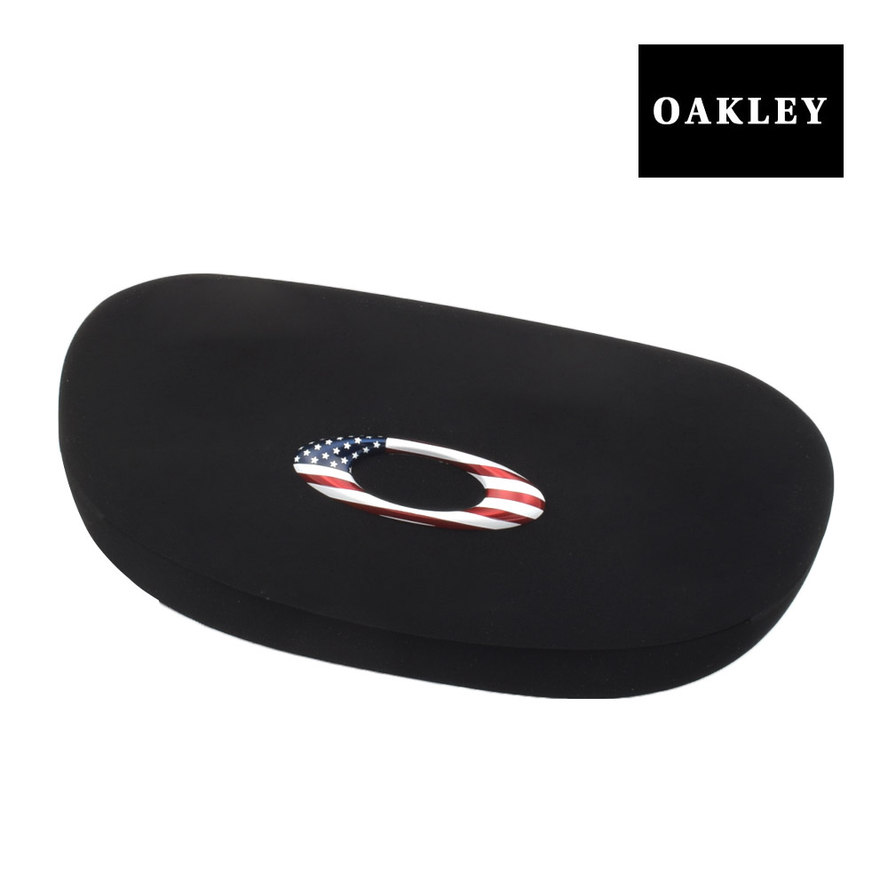 オークリー サングラス ケース OAKLEY LIFESTYLE ELLIPSE O SUNGLASS CASE USA FLAG ケース BLACK 102-550-001