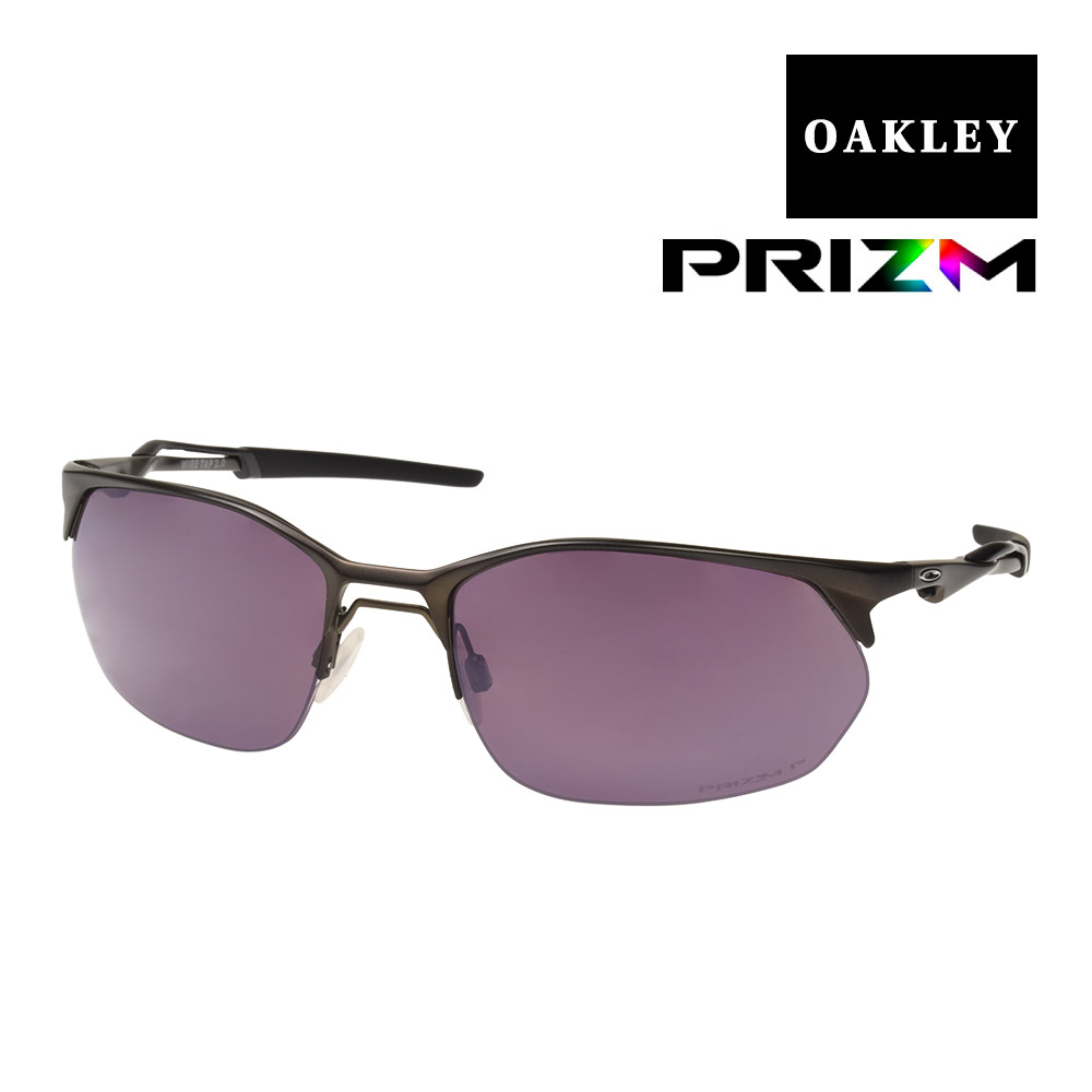 オークリー ワイヤータップ2.0 スタンダードフィット サングラス プリズム 偏光 oo4145-0560 OAKLEY WIRE TAP2.0