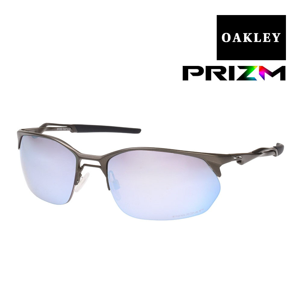 オークリー ワイヤータップ2.0 スタンダードフィット サングラス 釣り用 プリズム 偏光 oo4145-0660 OAKLEY WIRE TAP2.0