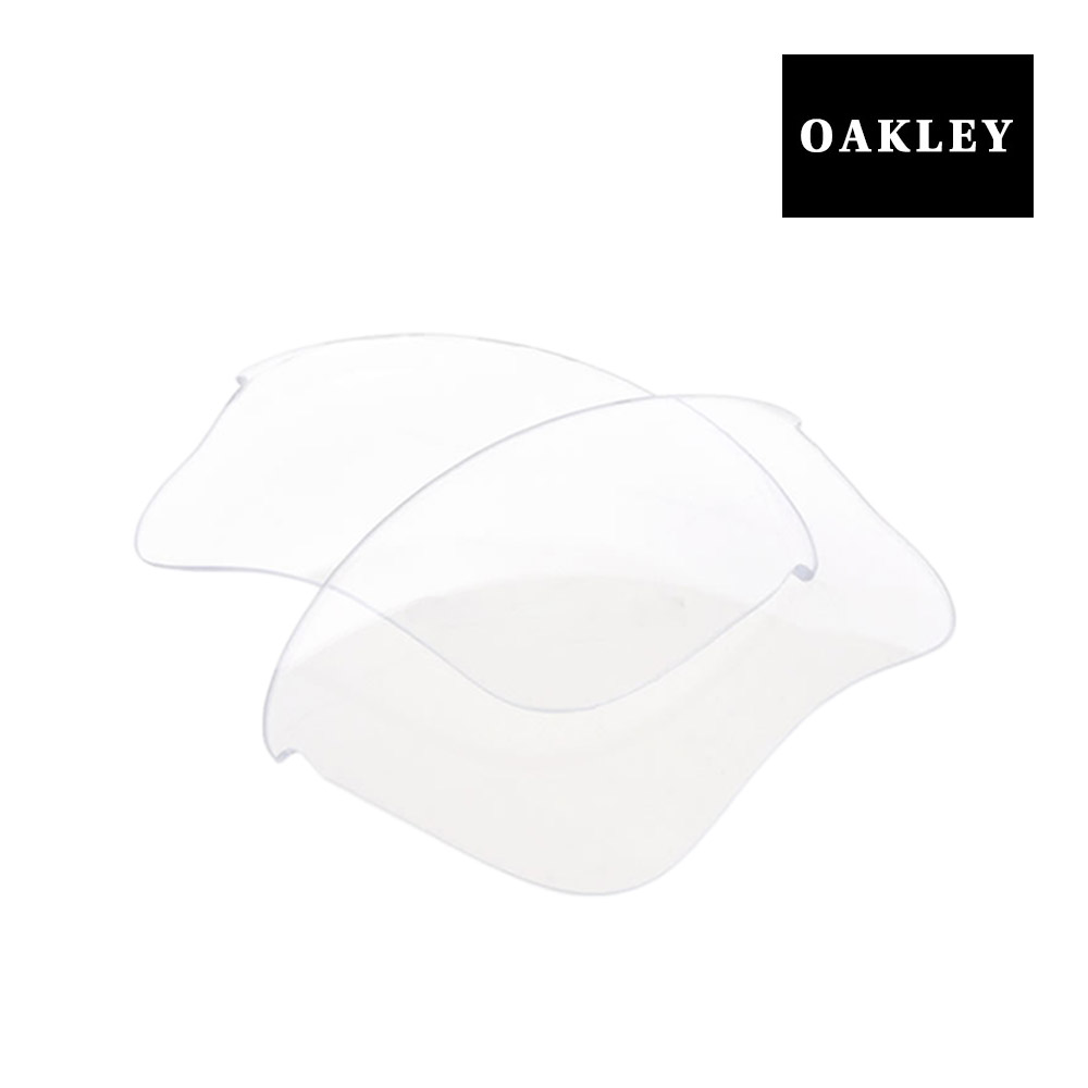 スポーツサングラス オークリー フラックジャケット サングラス 交換レンズ 13-653 OAKLEY FLAK JACKET XLJ スポーツサングラス CLEAR