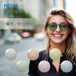 偏光レンズ 度付き 度なし 共通 ニュールックス RF 1.60 紫外線を100%カット ポラテック ブライトカラー HOYA