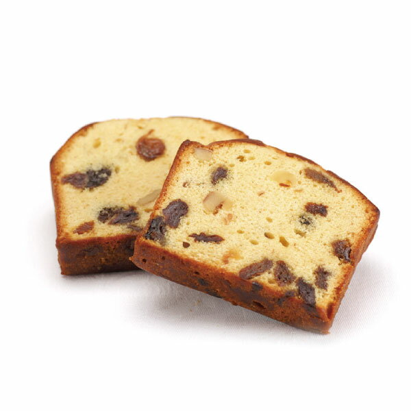 フルーツパウンド(スライス)フルーツを洋酒、ブランデーに漬け込み、大人の味に仕上げた北海道ホテルパン屋の「フルーツパウンド」