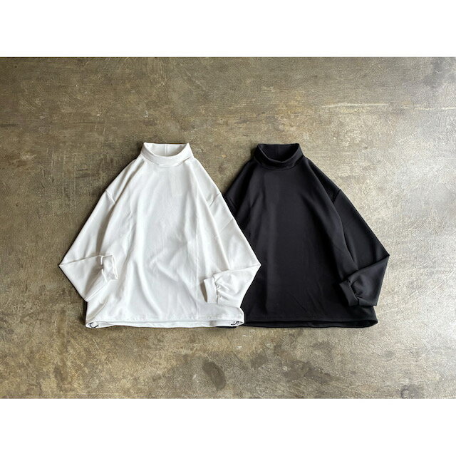 【Manual Alphabet】マニュアルアルファベット Cardboard Mock Neck Tee style No.MA-C-260