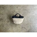 《Spring&Summer 30割》【VIOLAd'ORO】 ヴィオラドーロ 『SANDRO』Raffia×Leather Hand&Shoulder Bag...