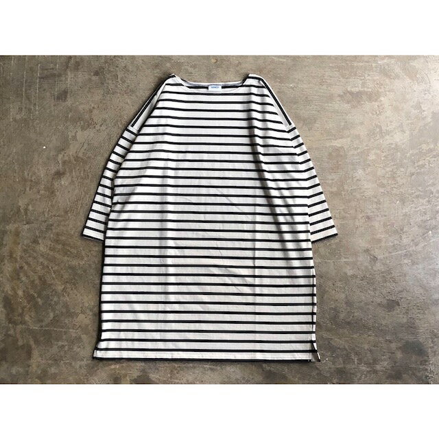 【ARMEN】アーメンARMEN(アーメン)L/SLBOAT-NECKOVERSIZEDTUNICWITHSLITstyleNo.NLA1952